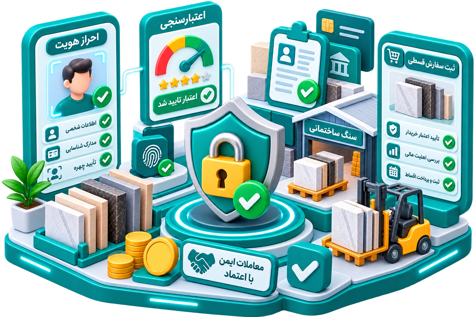 امنیت در معاملات اعتباری