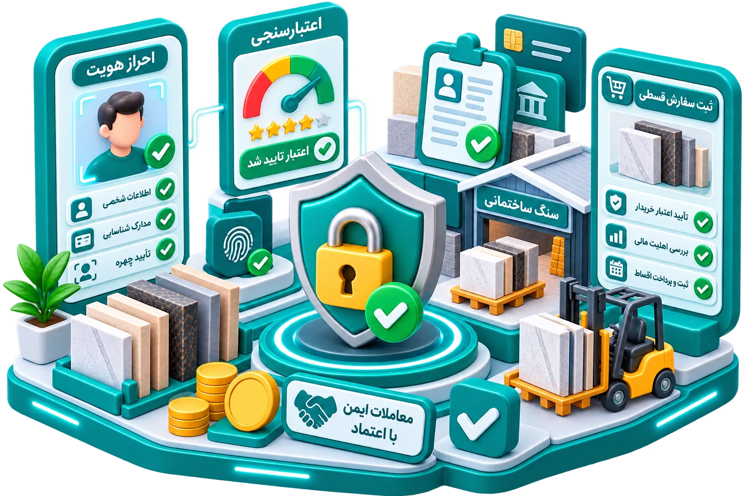 امنیت در معاملات اعتباری